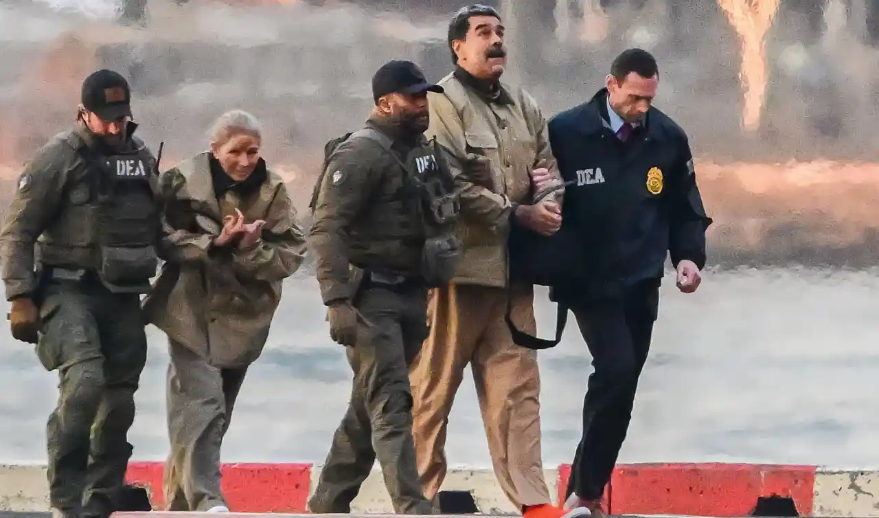 Maduro y su esposa son conducidos a la Corte de Manhattan por agentes de la DEA