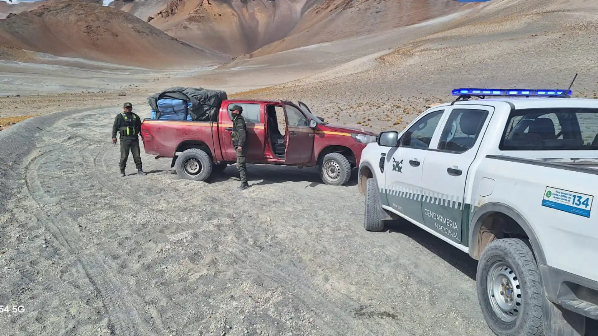 Patrulla de gendarmes descubre un cargamento de más de 360 kilos de marihuana en San Antonio de los Cobres