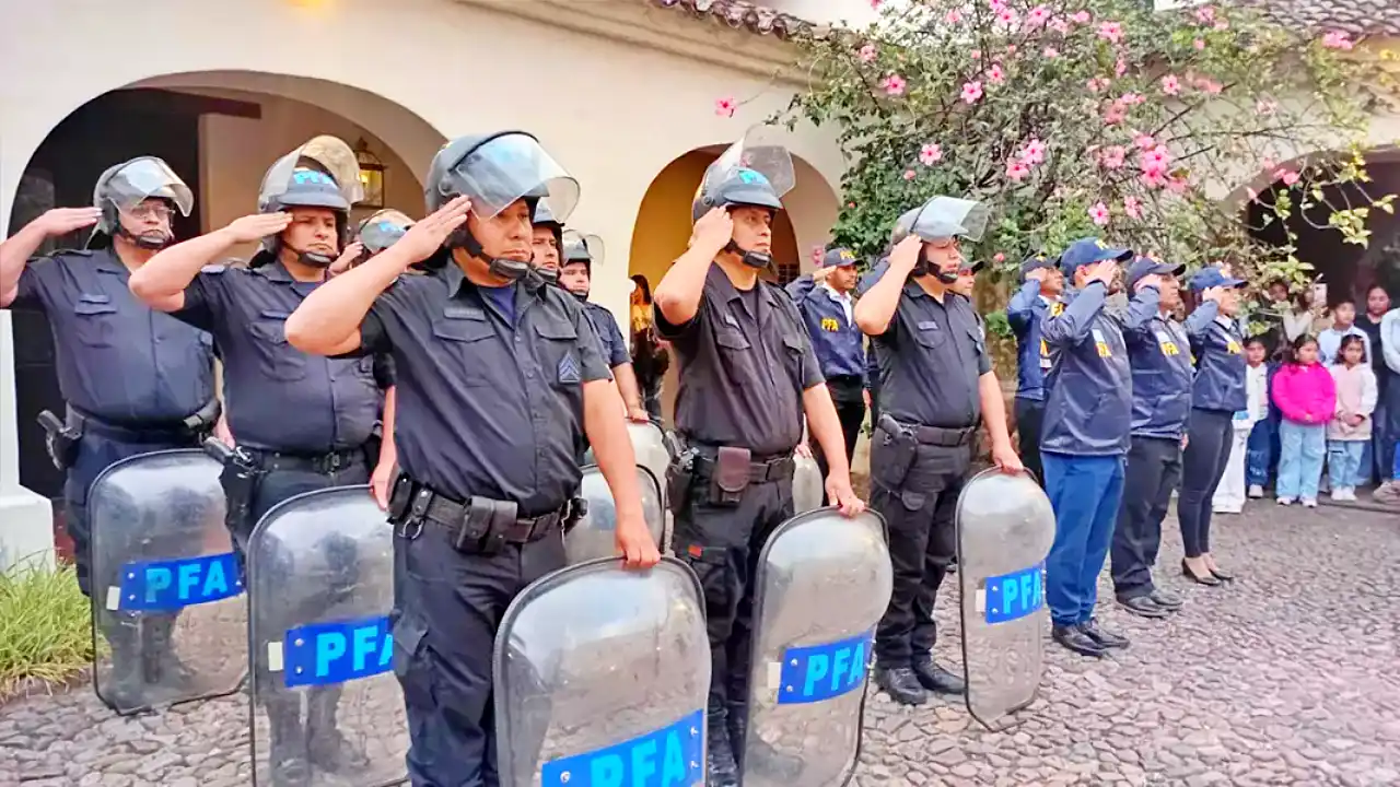 Acto por el 204.º aniversario de la Policía Federal Argentina