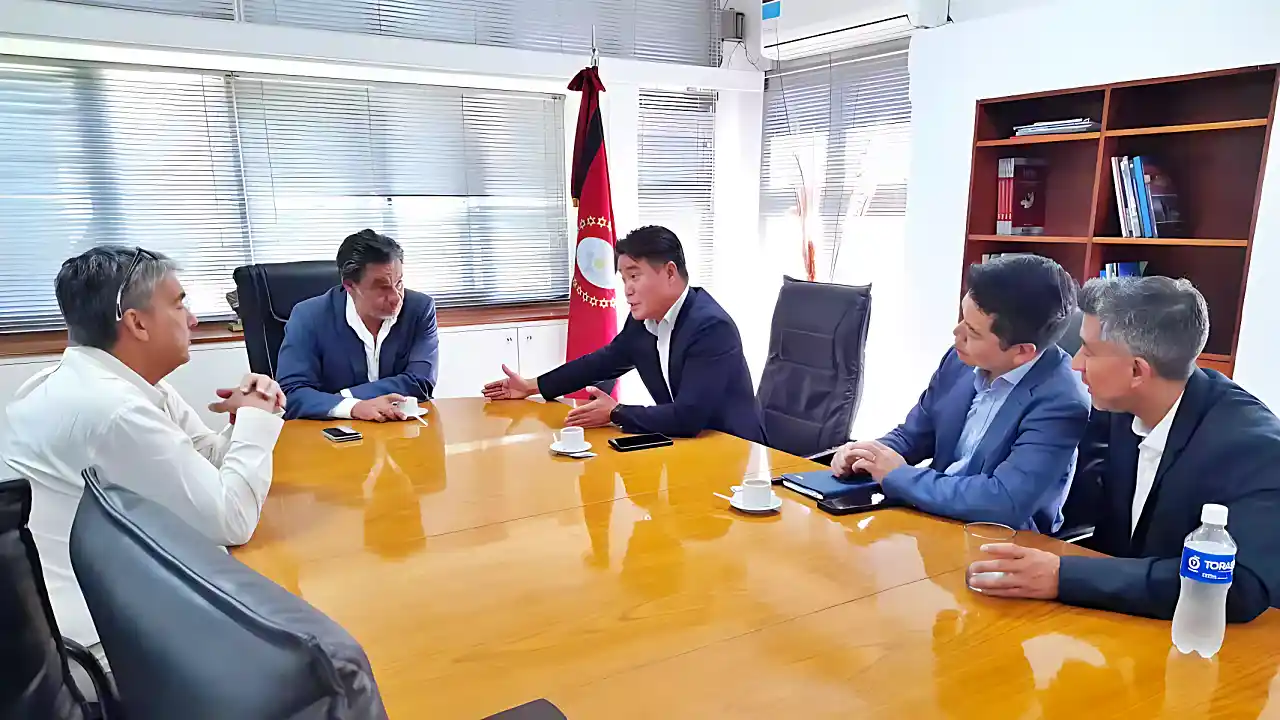 El ministro Lupión promete a los coreanos de Posco agilizar los trámites mineros
