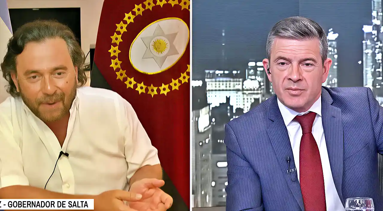 Entrevista a Gustavo Sáenz por la señal de A24