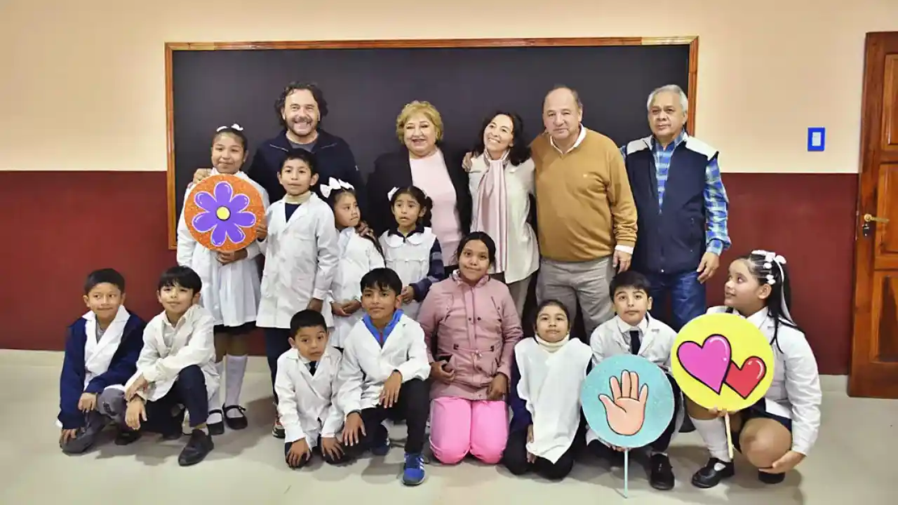 Inauguración de aulas en la escuela de Misión Chorote