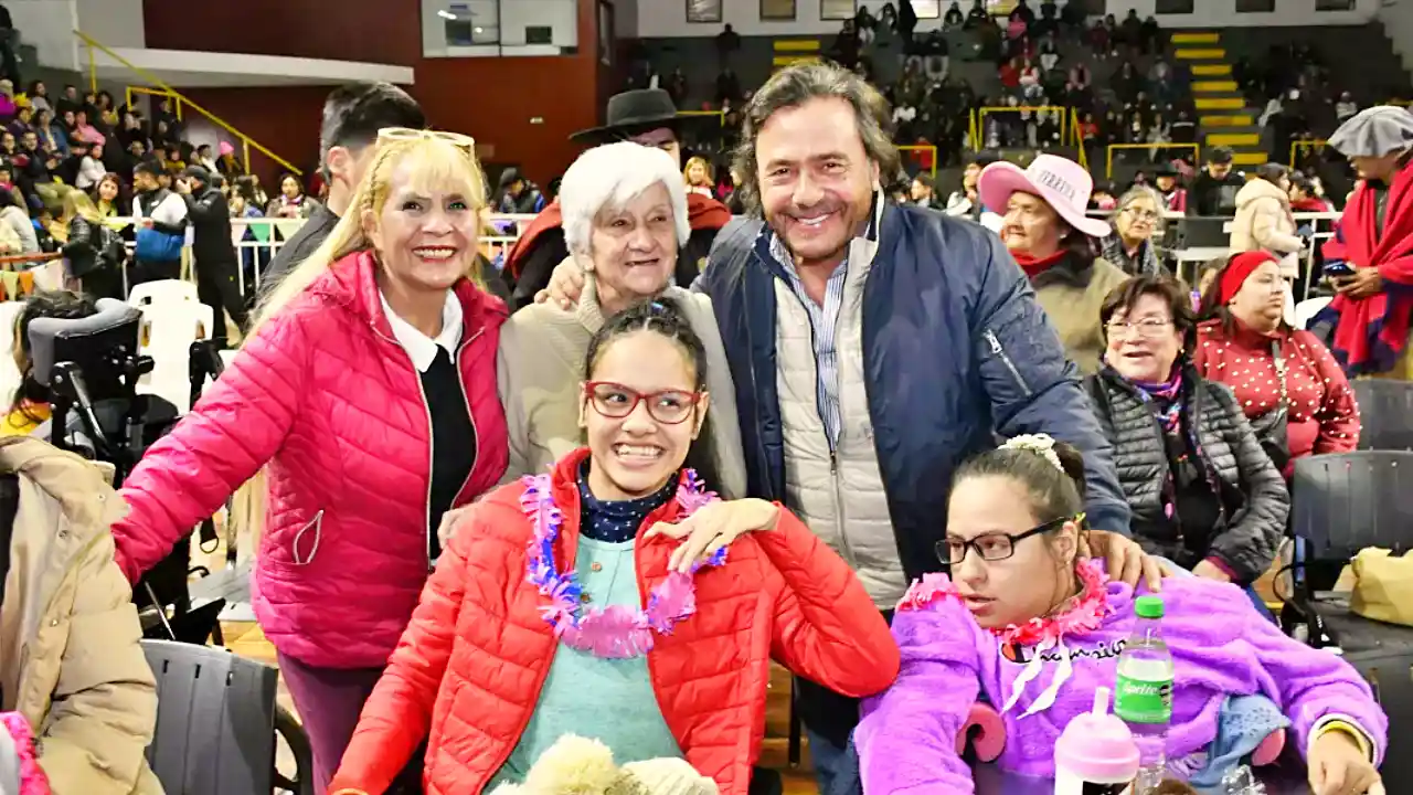 Gustavo Sáenz en el festival de Hirpace