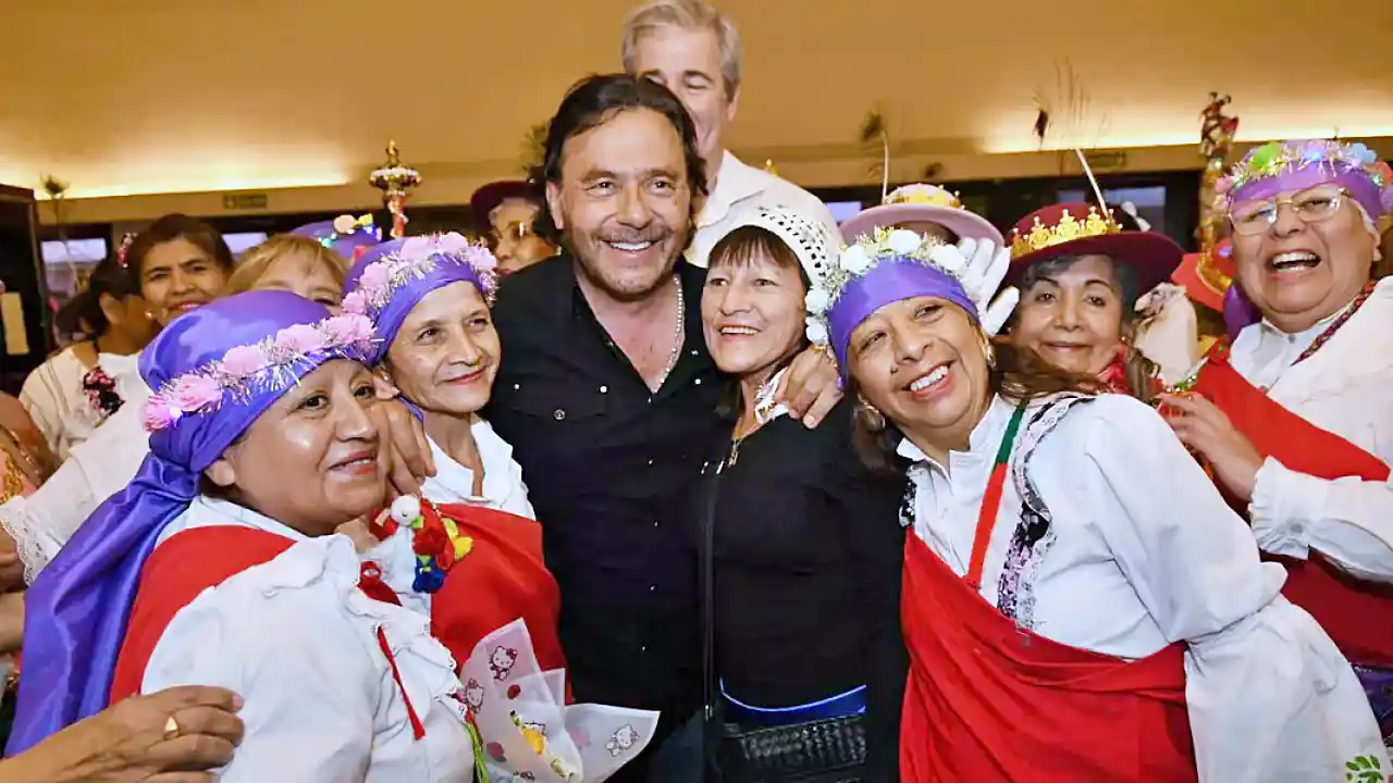 Sáenz con jubiladas salteñas