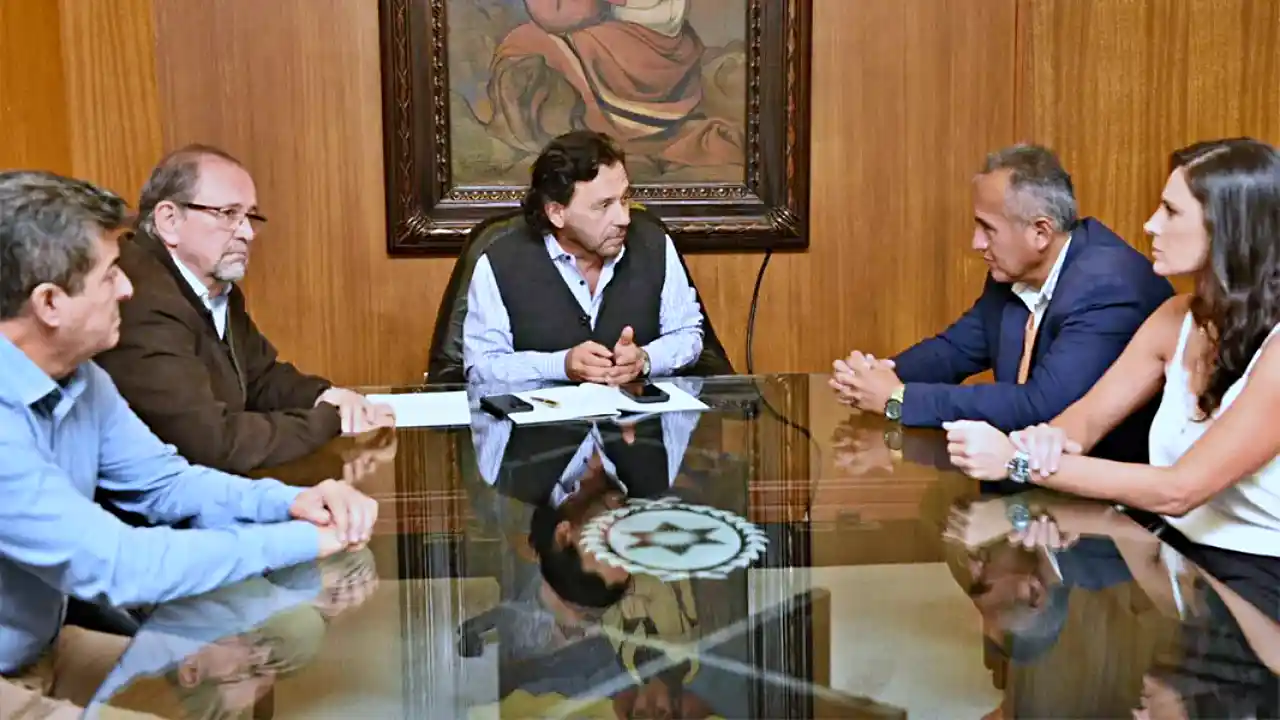 Reunión en la Casa de Gobierno