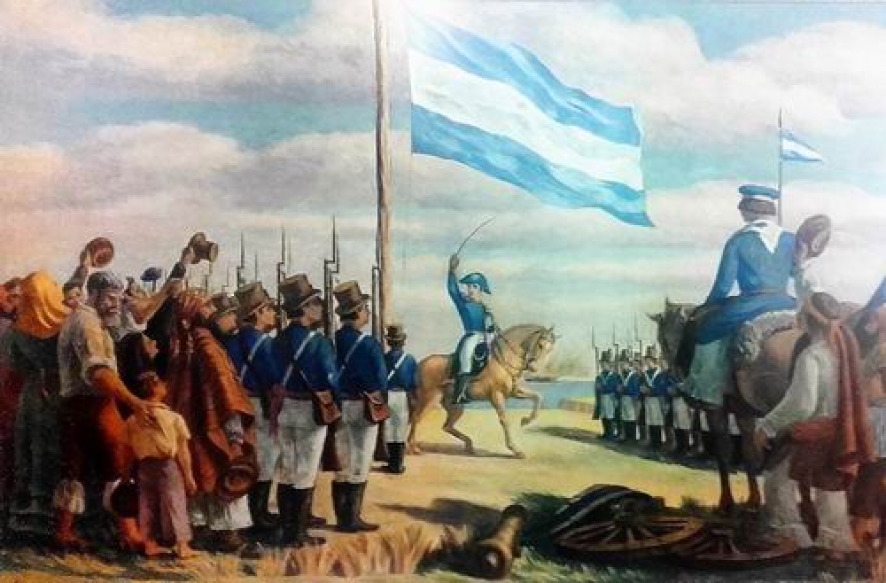 Manuel Belgrano y la jura de la Bandera Argentina en Salta