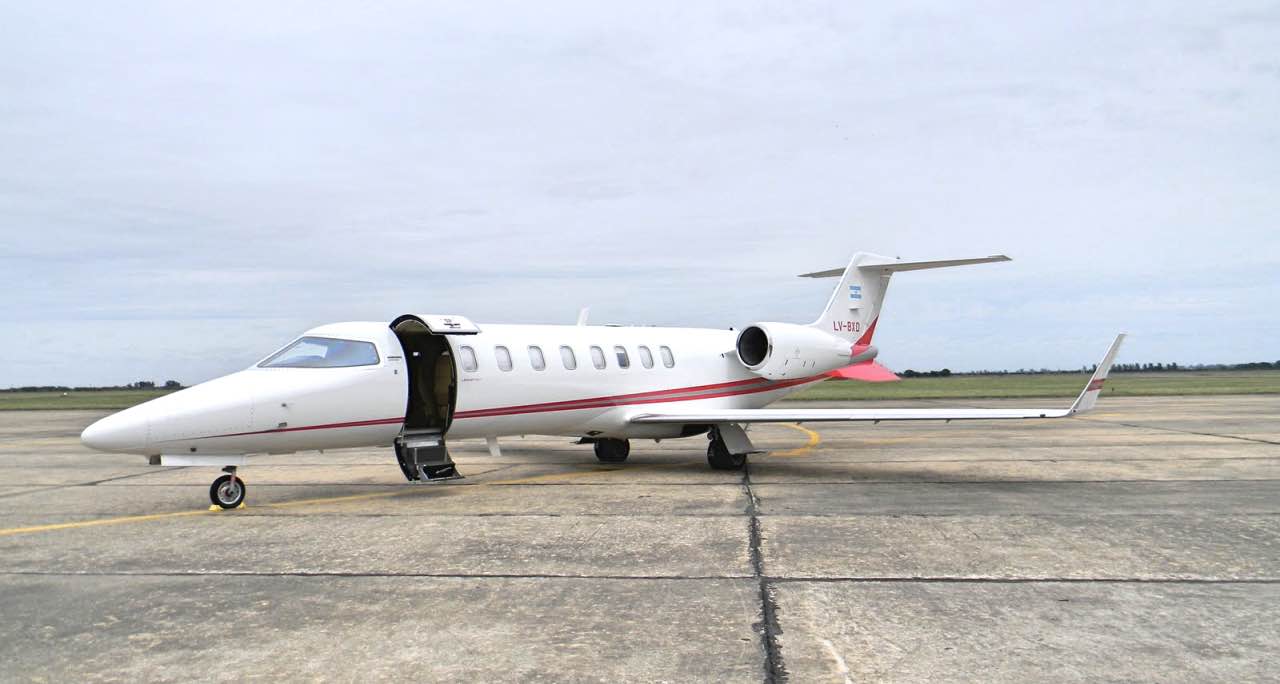 Avión del gobierno de Salta