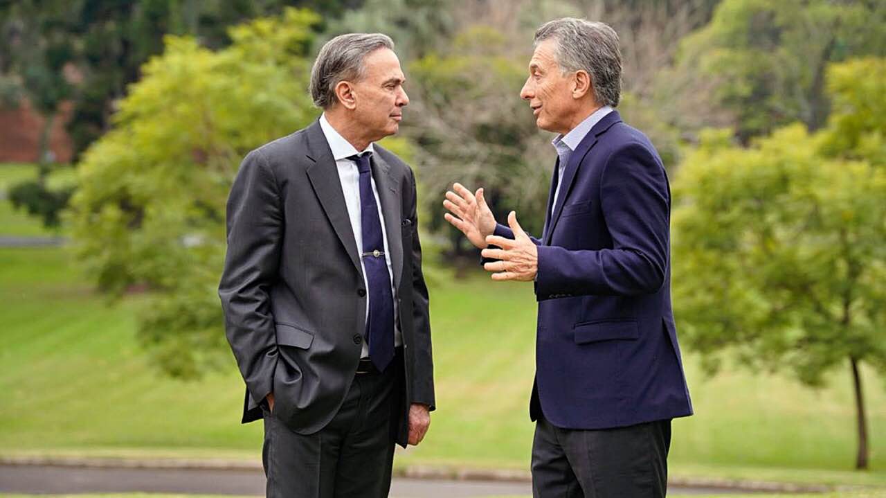 Miguel Pichetto y Mauricio Macri