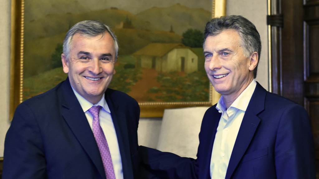 Gerardo Morales y Mauricio Macri