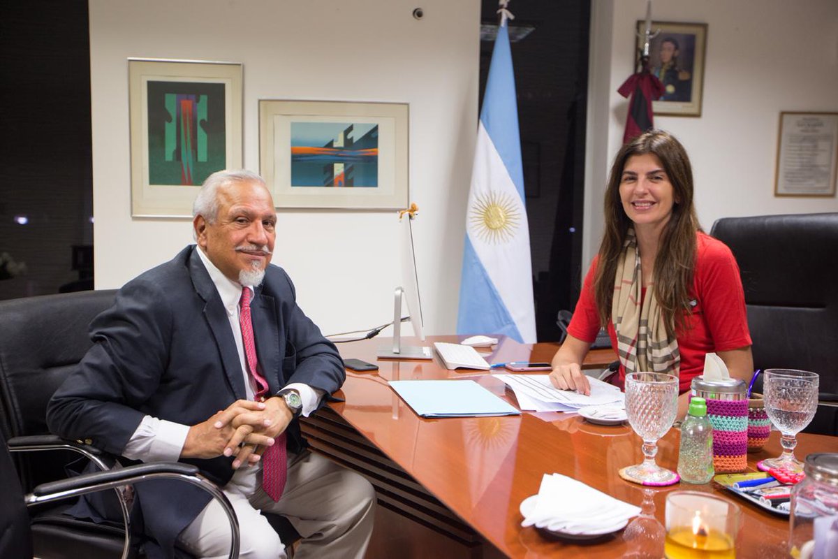 Juan Carlos Romero y su hija la Intendenta