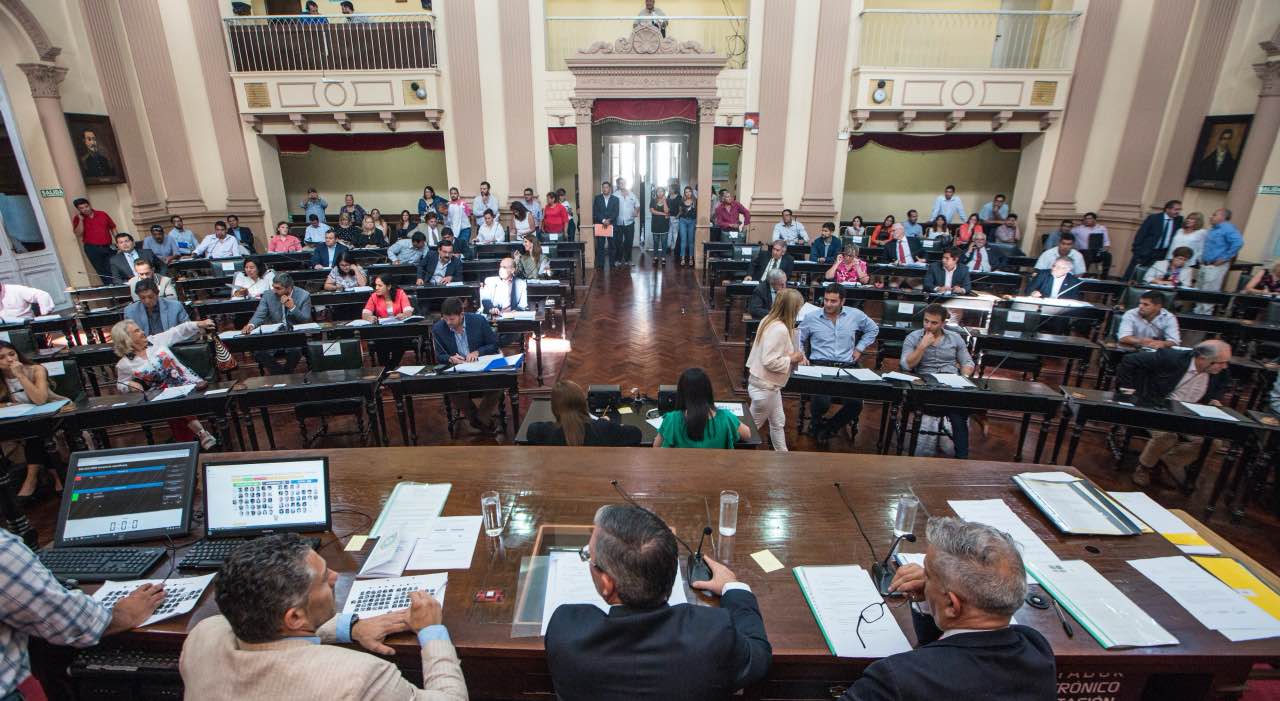 Recinto de sesiones de la Legislatura de Salta