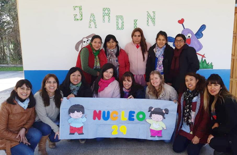 Docentes del nivel inicial en Cerrillos - Imagen de archivo