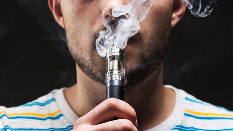 Los cigarrillos electrónicos perjudican la salud y son muy adictivos