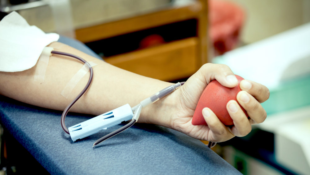 Campaña de donación de sangre en Joaquín V. González