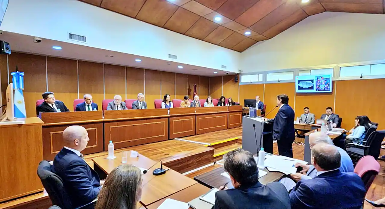 Audiencia celebrada ayer ante la Corte de Justicia de Salta