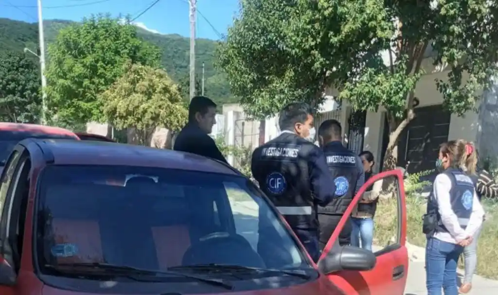 Momento de la detención