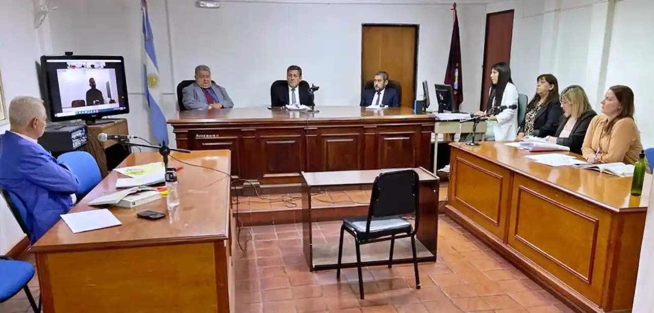 Juicio penal en Orán - Imagen de archivo