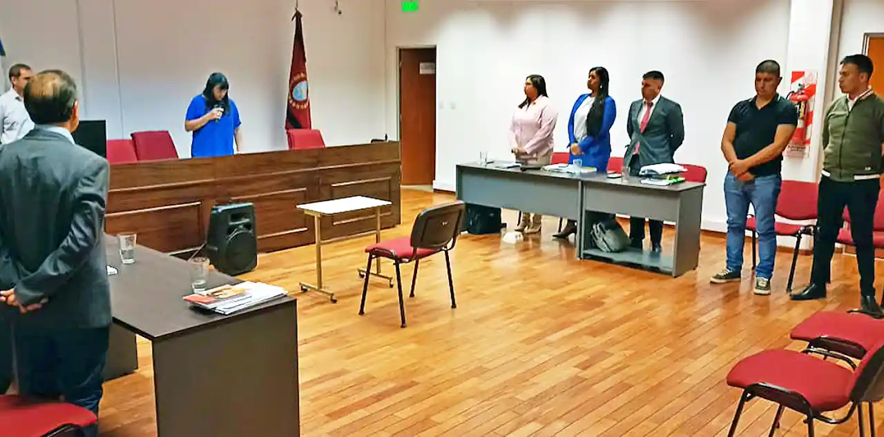 Lectura del fallo de la sentencia en el juicio por la muerte de Estéfano Barrios