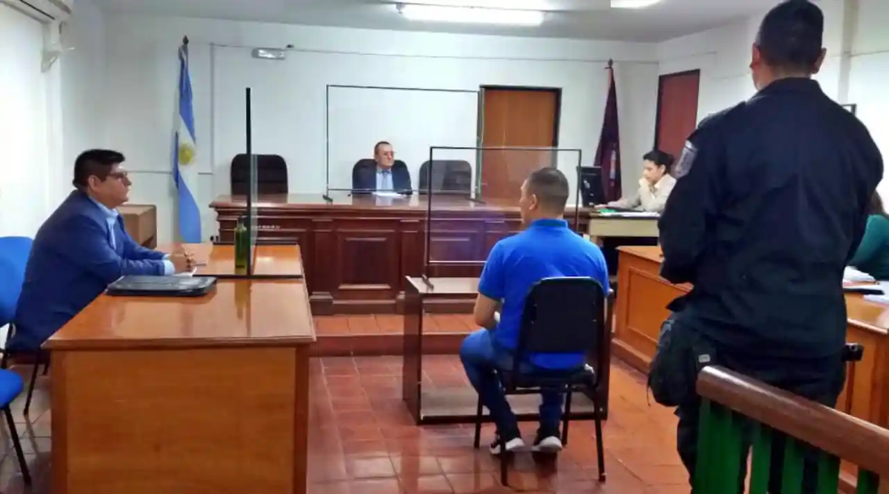 Juicio penal en Orán - Imagen de archivo