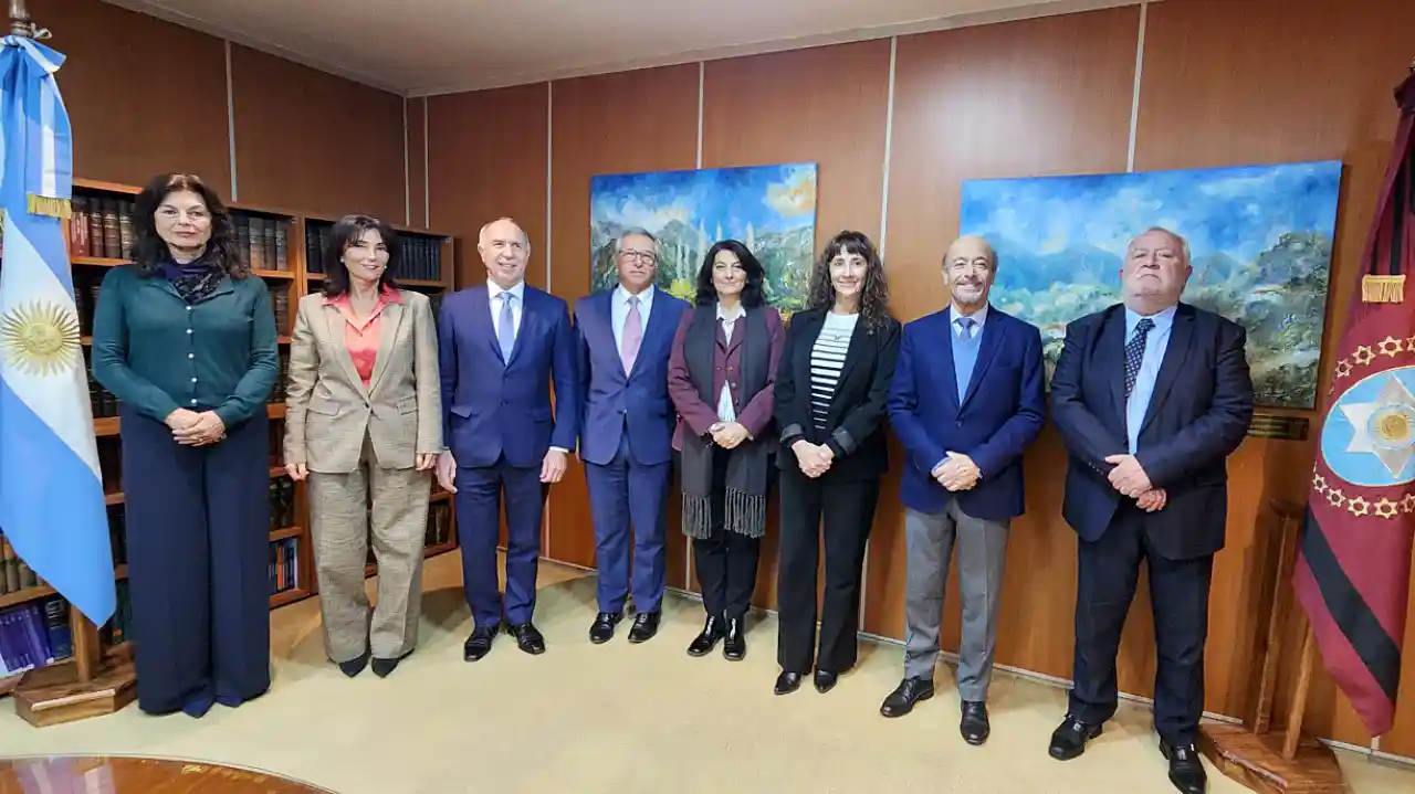Jueces de la Corte de Justicia de Salta junto a Ricardo Lorenzetti
