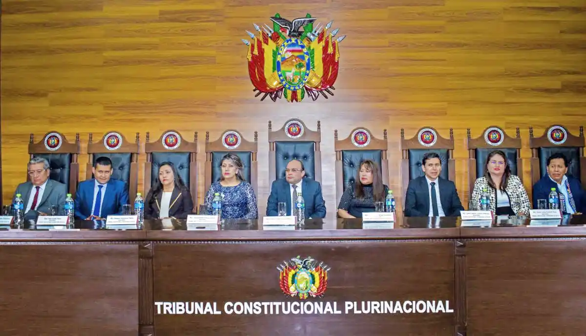 Jueces y juezas del Tribunal Constitucional Plurinacional