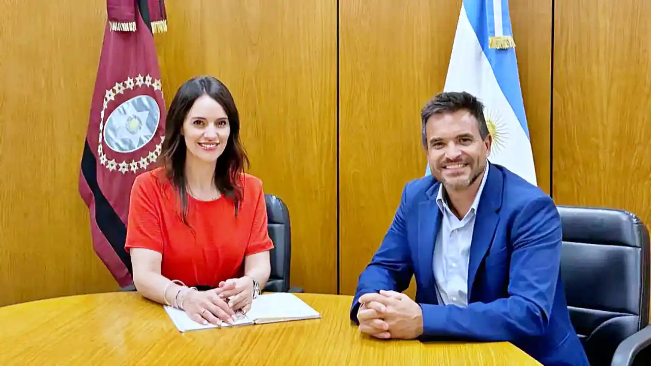 Manuela Arancibia y Federico Posadas