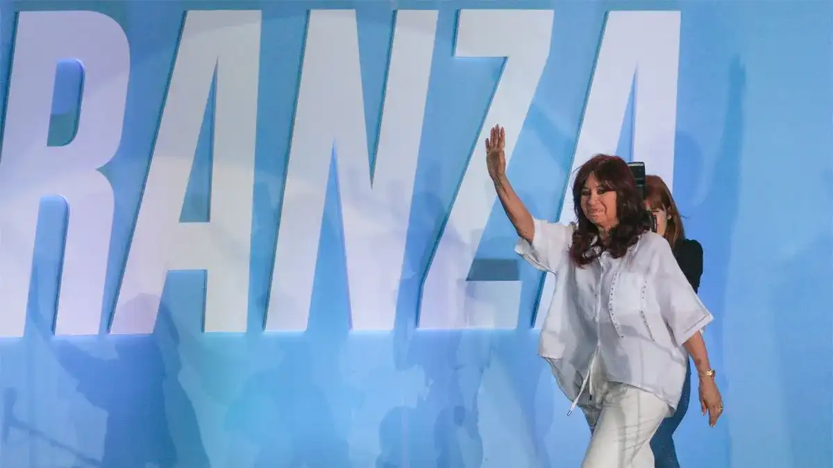 Acto de Cristina Kirchner en La Plata