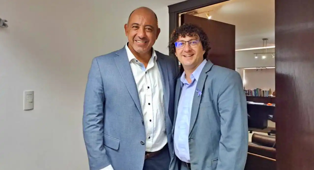 Roberto Dib Ashur y Carlos Rosso