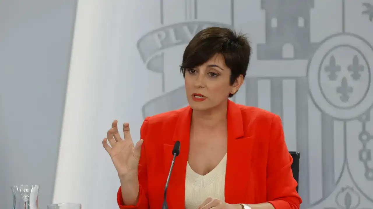 Isabel Rodríguez, portavoz del Gobierno español