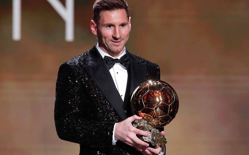 Messi con su séptimo Balón de Oro