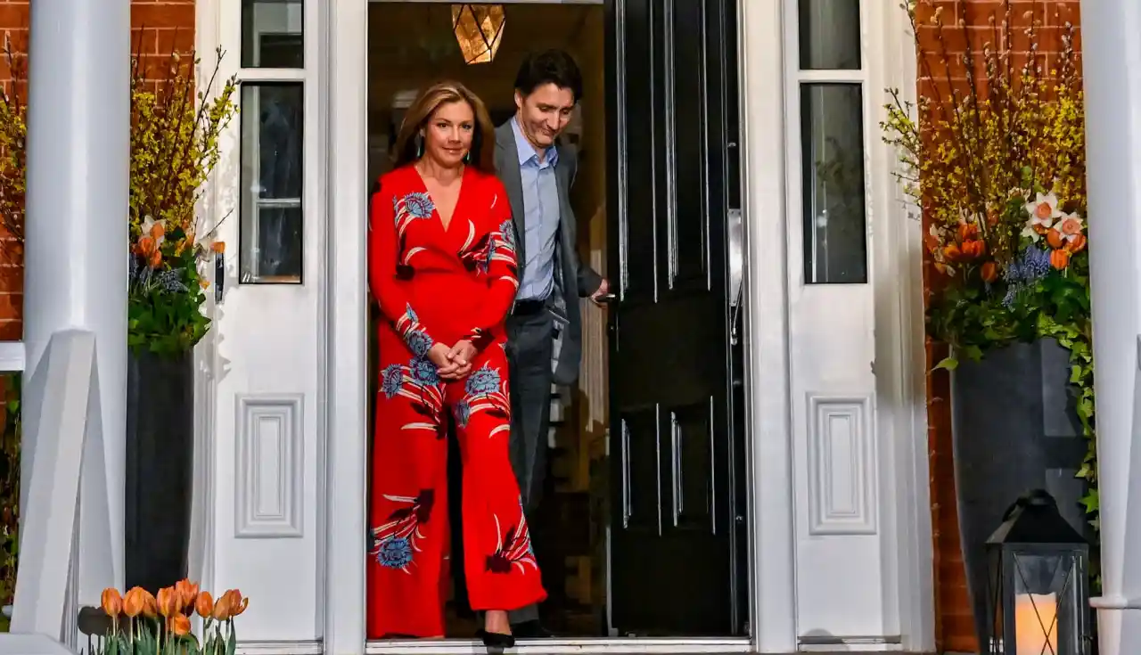 Sophie Grègoire y Justin Trudeau