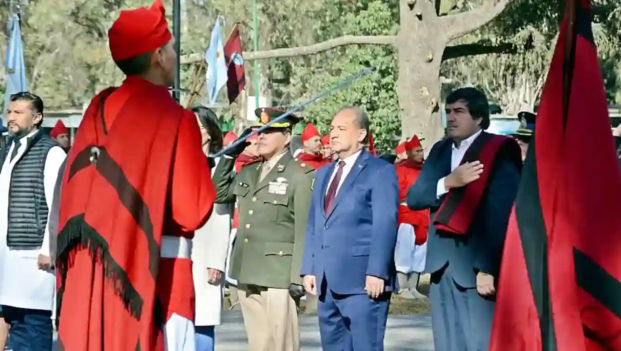 Acto en el Parque San Martín de Salta