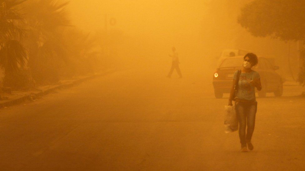 Las tormentas de arena y polvo, una amenaza a la salud y el medio ambiente