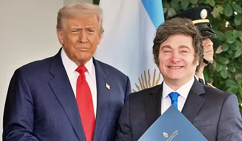 Donald Trump y Javier Milei
