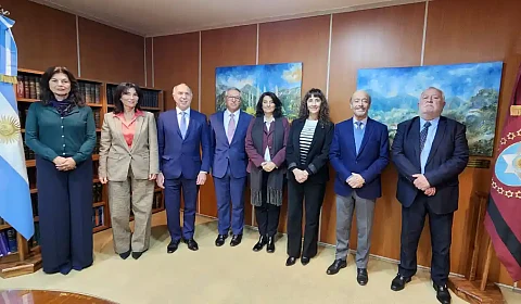 Jueces de la Corte de Justicia de Salta junto a Ricardo Lorenzetti