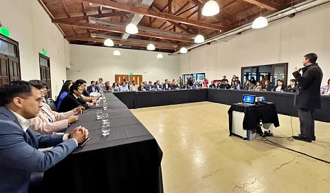 Vista del encuentro