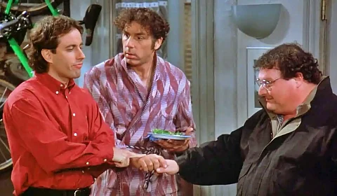 Fotograma del episodio The Shower Head, de Seinfeld