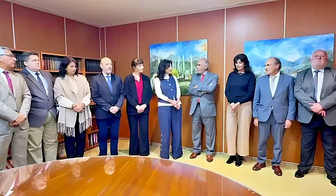 Acto de reconocimiento al juez Ángel Amadeo Longarte