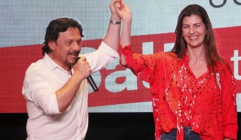 Gustavo Sáenz y Bettina Romero