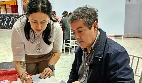 Ana Guerrero y Hugo de la Fuente firman un convenio