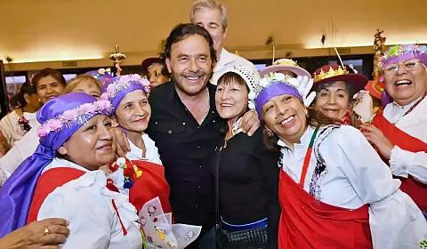 Sáenz con jubiladas salteñas