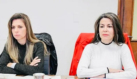 Inés Bennassar y Paula Medici