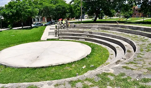 Anfiteatro del barrio Alto La Viña