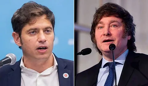 Axel Kicillof - Javier Milei