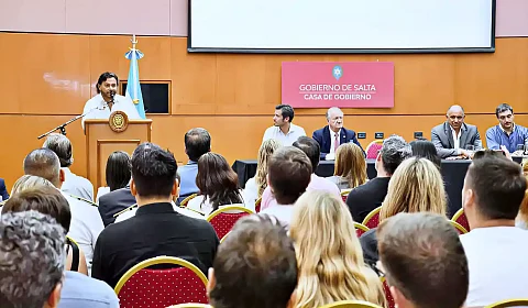 Presentación en la Casa de Gobierno