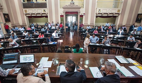 Sesión de la Cámara de Diputados de Salta