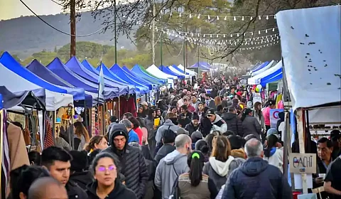 Vista de la feria