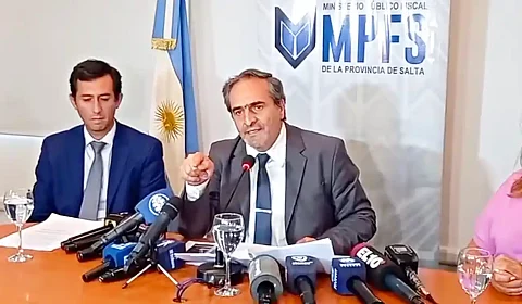 Rueda de prensa del Procurador General de la Provincia