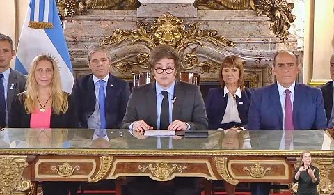 Anuncio del Presidente de la Nación
