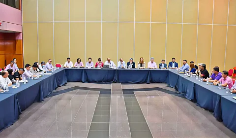Reunión en la Casa de Gobierno con los sindicatos